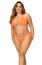 Load image into Gallery viewer, An effortless, yet sexy look that you can wear however you desire. 2 piece swimsuit in a ribbed texture with multi way top and adjustable coverage bottom.