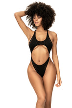 Load image into Gallery viewer, A sexy and revealing Black Monokini