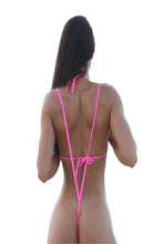Load image into Gallery viewer, Hot Pink Micro Slingshot G String Bikini
